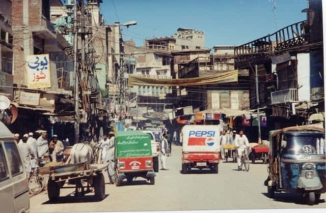 City of Peshawar, Pakistan