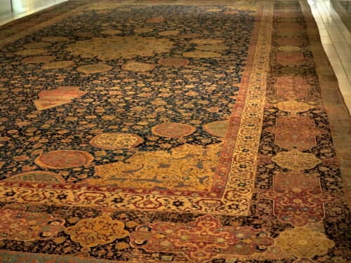 Ardabil carpet, the history of Persian rugs