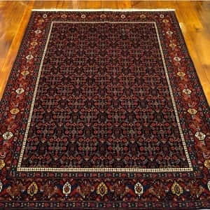 Rug# 17290, superfine tribal Takpood-Seneh, circa 1940, immaculate, Persia, size 197x127 cm, RRP $7000, on special $2400 (3)
