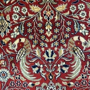 Rug# 23813, Srinagar silk, Tree of life design, pure silk pile, 18x18 quality, Kashmir, size 335x79 cm,, RRP $4800, Special $200 (3)