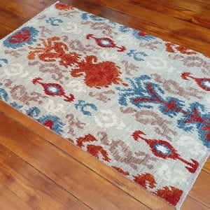 Rug# 24256, Afghan Turkaman weave, modern design, Size155x101cm, RRP$1500, on special $450 (3)