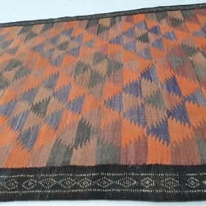 Rug# 25177, vintage Afghan Kilim galleria rug, circa 1935, size 457x141 cm, RRp $2500, on special $700 (4)