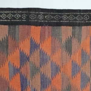 Rug# 25177, vintage Afghan Kilim galleria rug, circa 1935, size 457x141 cm, RRp $2500, on special $700 (7)