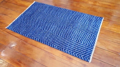 Rug# 25768, Afghan Turkaman weave Varegeh or sample carpet, rare, size 118x71 cm, RRP$600, on special $200 (3)