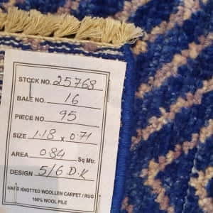 Rug# 25768, Afghan Turkaman weave Varegeh or sample carpet, rare, size 118x71 cm, RRP$600, on special $200
