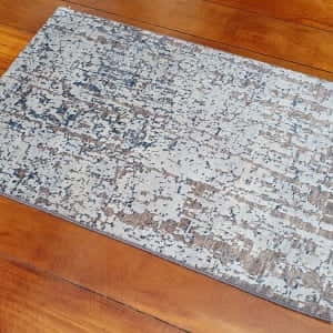 Rug# 25788, Afghan Turkaman weave Varegeh or sample carpet, wool and silk, size 90x60 cm, RRP$600, on special $200 (3)