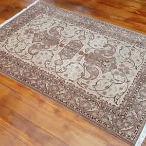 Rug# 4641, Certified Miri-Creation Tabriz, c. 2000, collectable, Persia, size 184x123 cm, RRP$7500, on special $3300 (2)