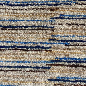 Rug# 1001C J, Custom made texture design, , hand spun wool, hand knots, India, size 287x239 cm (5)