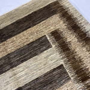 Rug# 22580, Afghan Turkaman weave Gabbeh in Natural wool colours (Khodrang) , size 233x180 cm, RRP $3300, Special price $990 (7)