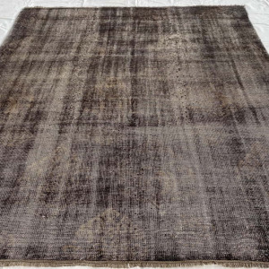 Rug# 23711 hand knotted distressed and transitional design modern rug, India, size 299x235 cm (3)