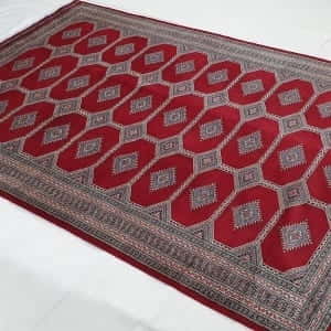 Rug# 24824, Modern weave Panjab Turkaman, 19th Bokhara dsn, very durable, Pakistan, size 303x204 cm RRP $4000, on Special $1300 (3)