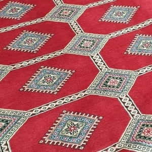 Rug# 24824, Modern weave Panjab Turkaman, 19th Bokhara dsn, very durable, Pakistan, size 303x204 cm RRP $4000, on Special $1300 (5)