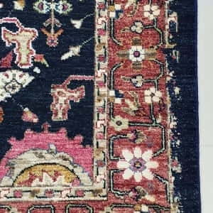 Rug# 25705, Peshawar Turkaman weave, modern concept of an Erased classic dsn, HSW, size 308x245 cm, RR $6600, on special $2400 (4)