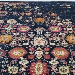 Rug# 25705, Peshawar Turkaman weave, modern concept of an Erased classic dsn, HSW, size 308x245 cm, RR $6600, on special $2400 (5)