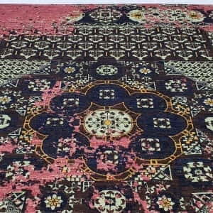 Rug# 25779 , Peshawar Turkaman weave, modern concept of an Erased classic dsn, HSW, size 308x245 cm, RR $6600, on special $2400 (5)