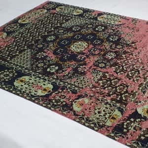 Rug# 25779, Peshawar Turkaman weave, modern concept of an Erased classic dsn, HSW, size 310x245 cm, RR $6600, on special $2400 (2)