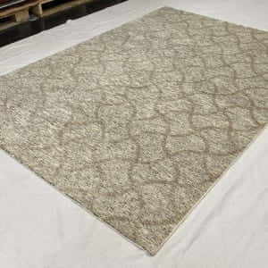 Rug# 30542, Tibetan knot Himalyan carpet in modern design, India, c.2015 , size 242x170 cm, RRP $4000, Special price $1200 (3)
