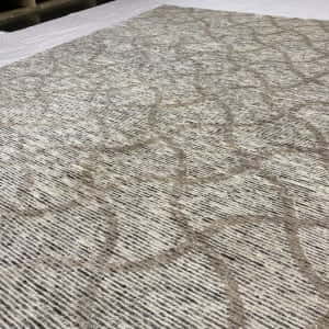 Rug# 30542, Tibetan knot Himalyan carpet in modern design, India, c.2015 , size 242x170 cm, RRP $4000, Special price $1200 (5)