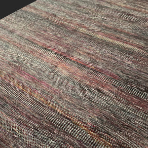 Rug# 30879, Modern Texture design Agra, wool & pure silk pile, size; 306x246 cm (4)