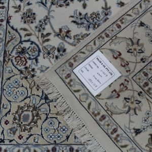 Rug #31009, very fine Amritsar, Nain design inspired, NZ wool and silk pile, 400,000 knots per square metre, India, Size 187x127 cm, $1990 on Special $890 (3)