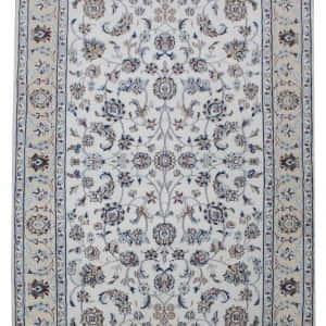 Rug #31028, very fine Amritsar, Nain design inspired, NZ wool and silk pile, 400,000 knots per square metre, India, Size 185x123 cm, $2500 on Special $1000