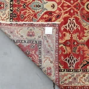 Rug# 31064, Antique Garous inspired, Custom made studio workshop in Agra, Hand-Spun wool pile, India size 301x243 cm , $6000, on special $2490 (3)