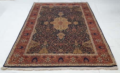Rug#7341, Modern weave Jaipur, 19th c Hajijalili Tabriz dsn, very durable, size 272x183 cm RRP $4700, on Special $1650 (2)