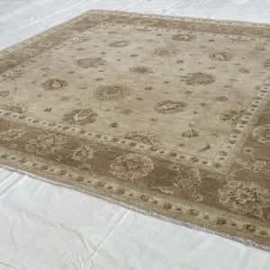 Rug# 14933A, custom made quality 19th c Ziegler,fine wool , India, Size 306x306 cm (5)