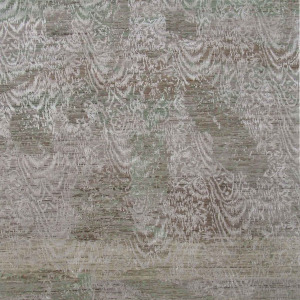 Rug# 23673, Custom made Jaipur designer rug, circa 2010, very durable, hand spun woo and real silk pile,, India, size 318x247