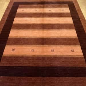 Rug# 23715, Indo modern hand-loom rug, , size 237x173 cm (3)