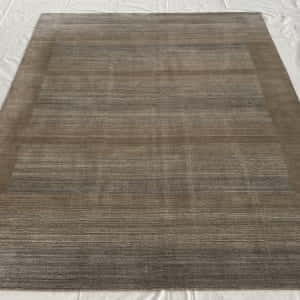 Rug# 23923, Hand loomed, modern Gabbeh design, hand spun wool , India, Size 344x255 cm