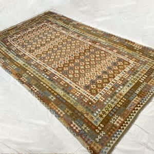 Rug# 24417, Superfine Afghan flatweave Kilim, modern design, veg dyes, size 503x310 cm, RRP $4700, on special $1880 (3)