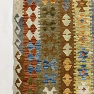 Rug# 24417, Superfine Afghan flatweave Kilim, modern design, veg dyes, size 503x310 cm, RRP $4700, on special $1880 (4)
