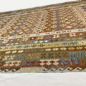 Rug# 24417, Superfine Afghan flatweave Kilim, modern design, veg dyes, size 503x310 cm, RRP $4700, on special $1880 (7)