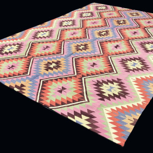 Rug# 24687, Afghan Modern kilim, 355x252 cm