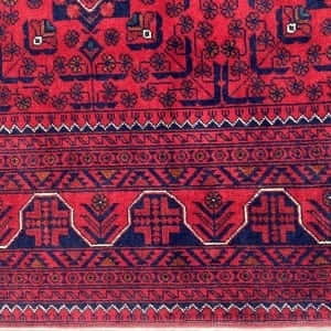 Rug# 25059, superfine Ersari weave Afghan Kondooz, Belgik quality wool pile, size 331x248 cm (3)