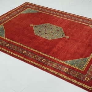 Rug# 30536, New weave, antique Mogul tree of life design, luri-baft quality, Amritsar, India, very durable, size 228x140