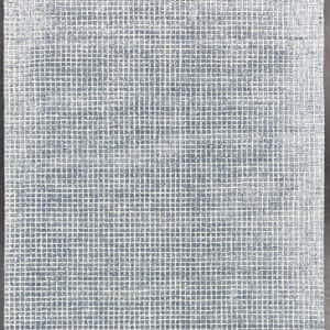 Rug# 30922, Mid century modern design, wool and bamboo silk, hand tuffted, size 180x120 cm
