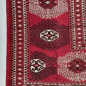 Rug# 4531 , Vintage Tekke clan Turkaman, mid 20th c, immaculate, size 334x233 cm (3)