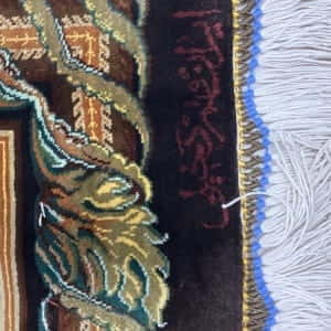 Rug# 7288A, Superfine Caspian silk Qum, circa 2000, 1000,000 KPSQM Persia, signed, size 163x100 cm (5)