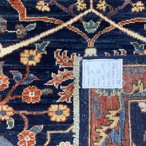 Rug# 26150, Afghan Turkaman weave, ancient Bijar design, Qazni wool pile & vegetable dyes, Size 307x79 cm (4)