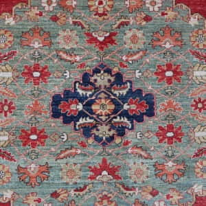 Rug# 26184, Afghan Turkaman weave, inspired by 17th century Bijar design, HSW, Veg dyes, size 416x308 cm (4)