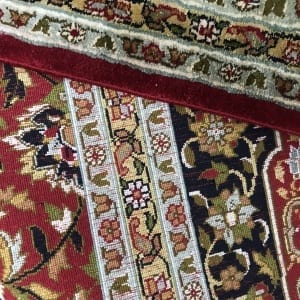 #23791 , Suerfine pure silk on silk Kashmir carpet, 1 million knots per sq.m , size 379x273 cm (6)