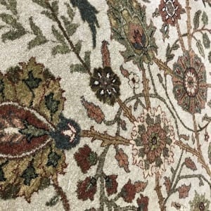 #30179 Superfine Indo Haji-Jalili carpet 14x14 knots in inch, hand spun wool pile, jaipur, India, size 421x300 cm (3)