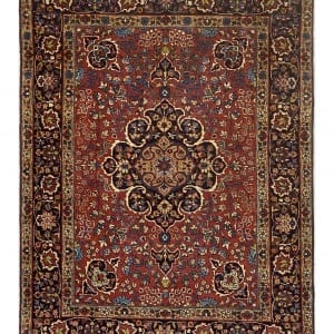 Rug# 10157, Antique Khoy-Tabriz, one of a pair, rare, immaculate, Persia, size 177x133 cm (2)