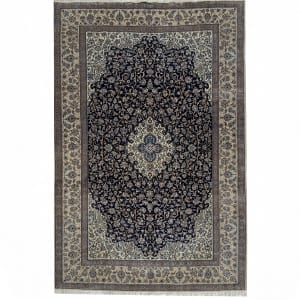 Rug# 10166, 6LA Nain , c.1970 wool & silk pile, 900k KPSQM, immaculate, Persia, size 330x218 cm (2)