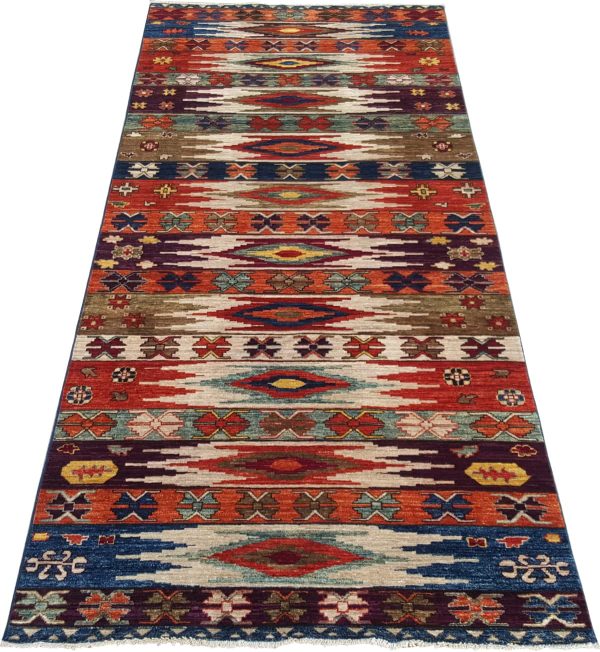 Afghan Turkaman weave 292x124cm
