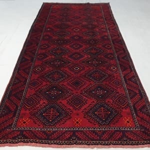 Rug# 4285, vintage bedding cover Balouch, c.1950, Galleria Rug, Persia, size 390x160 cm, RRP $4000, on special $1200 (2)