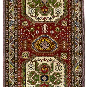 Lot# 45, Aliabad Qashqai, c. 1990, immaculate condition, full vegetaable dyes, all wool, cottage weave, South-West Persia, size 311x128 cm