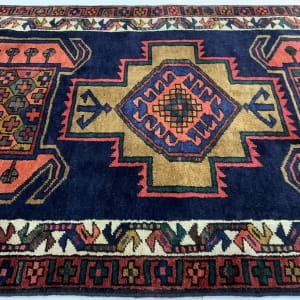 Lot# 49, Luri , c. 1950, immaculate condition, cottage weave, Olad clan, West Persia, size 370x106 cm (4)